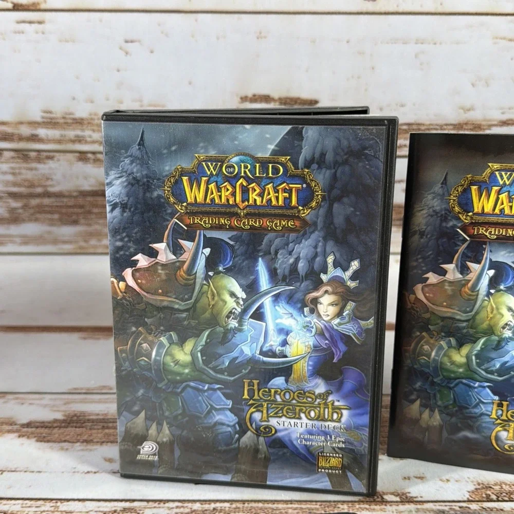 World of Warcraft TCG Heroes of Azeroth Starter Deck 2006 Upper Deck Used